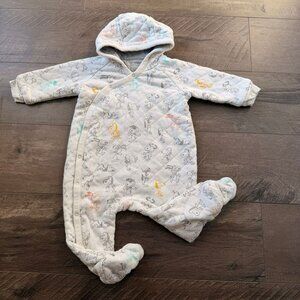 89. 6-12m Baby Gap Peanuts Quilted Bunting